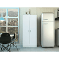 Albany Double Door Pantry Cabinet: Tall with Five Shelves