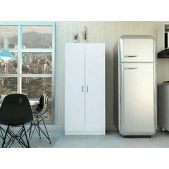 Albany Double Door Pantry Cabinet: Tall with Five Shelves