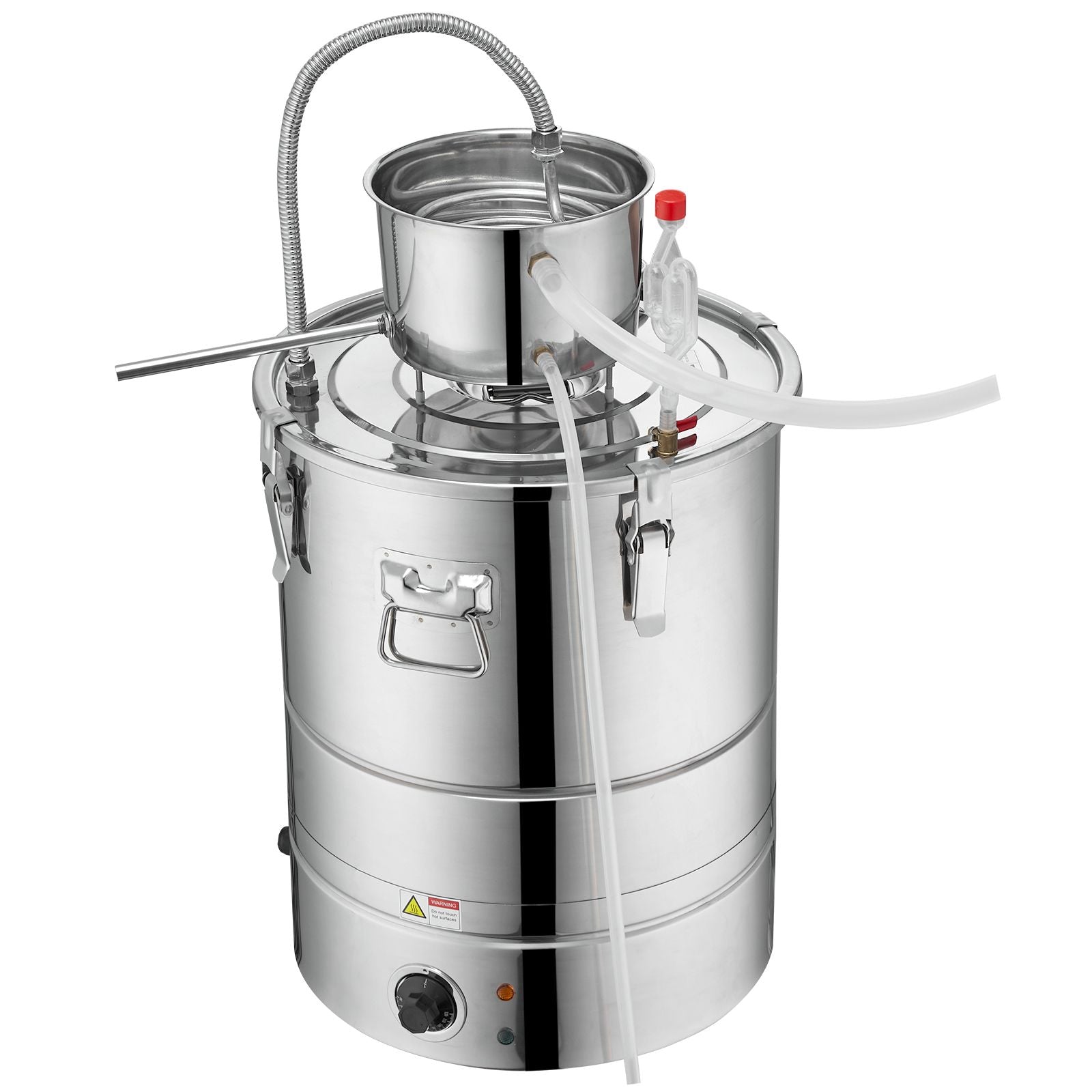 2800W Integrated Electric Alcohol Still – 15 Gal 50L Home Distillery Kit with Complete Accessories