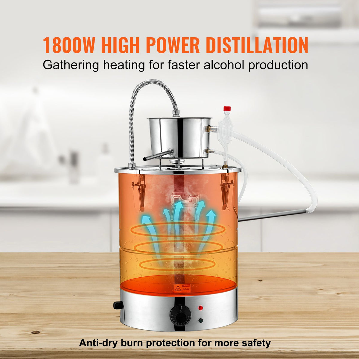 Integrated Electric Home Distillation Kit