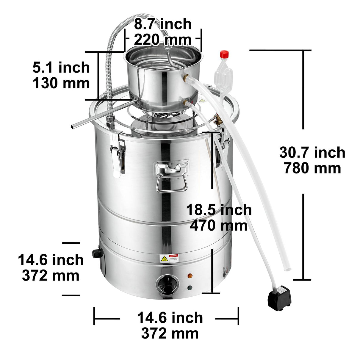 Integrated Electric Home Distillation Kit