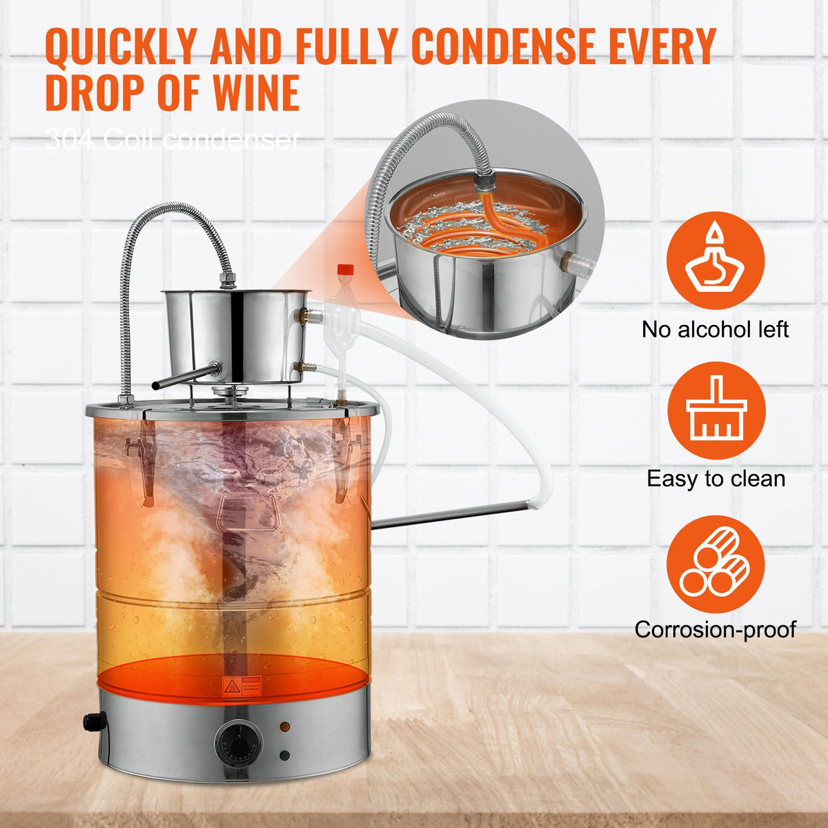 Integrated Electric Home Distillation Kit