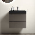 Alice Gray Bathroom Vanity with Soft-Close Drawers & Sink
