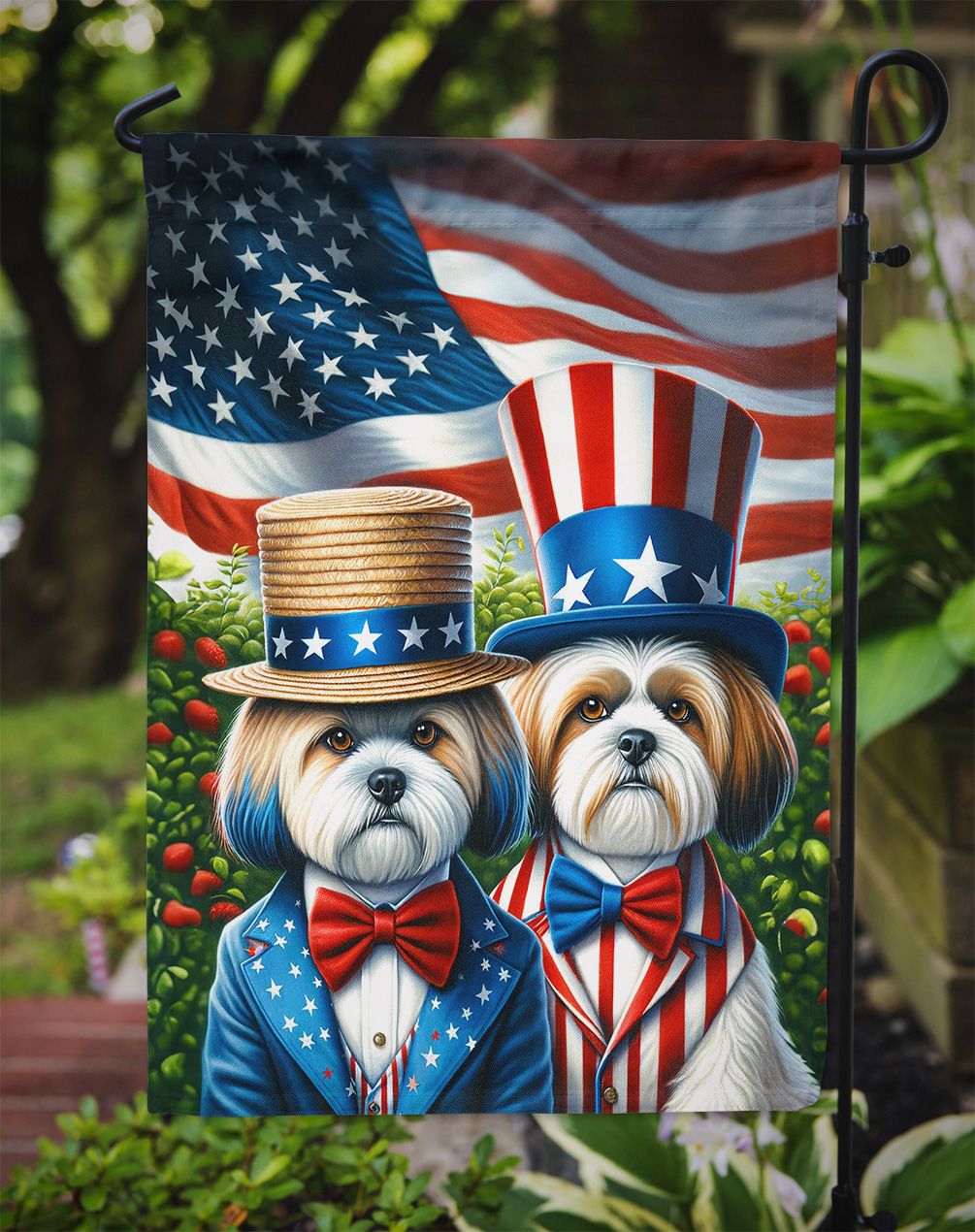 Vibrant Double-Sided Garden Flag for Outdoor Decor