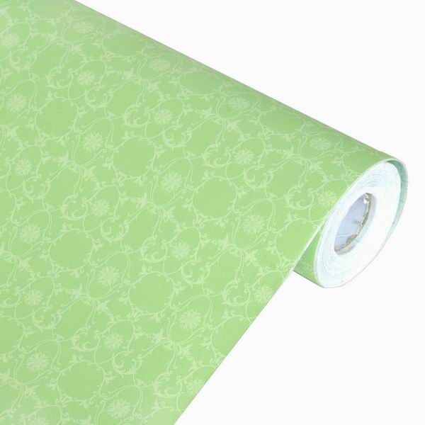 All Green Peel-and-Stick Wallpaper