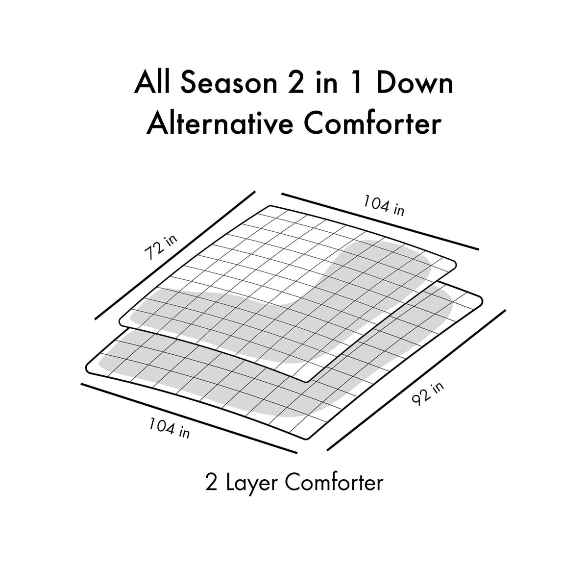 Adaptable Two-Layer Comfort for Every Season