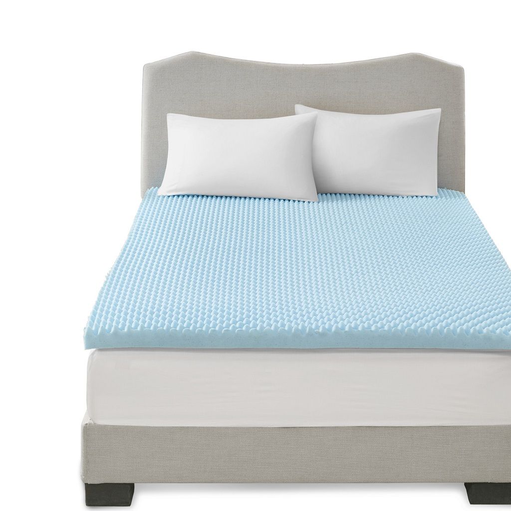 Reversible Airflow and Flat-Surface Mattress Topper