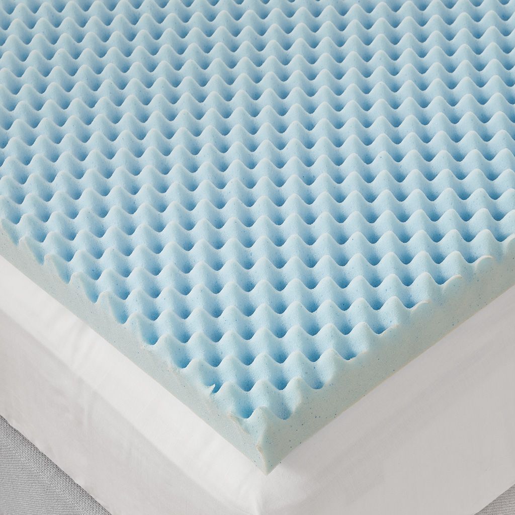 Reversible Airflow and Flat-Surface Mattress Topper