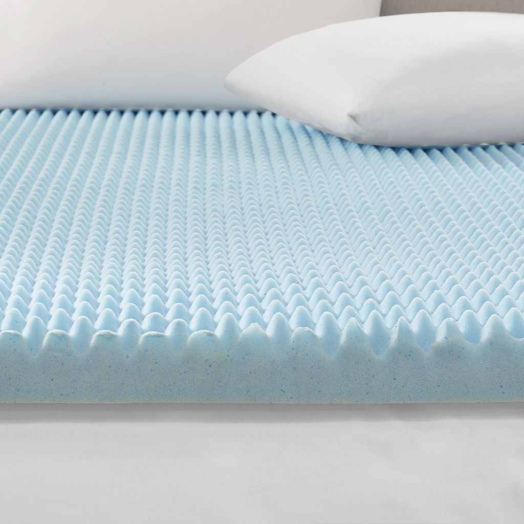 Reversible Airflow and Flat-Surface Mattress Topper