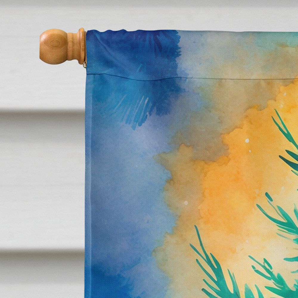 Alligator Christmas Decorative House Flag