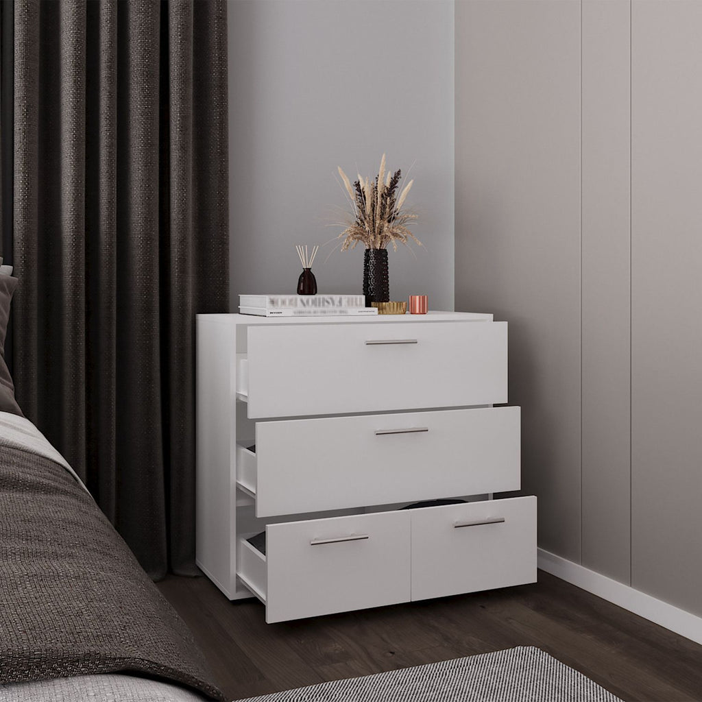 Alpine Four-Drawer Dresser with Clean Modern Styling