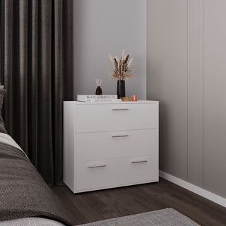 Alpine Four-Drawer Dresser with Clean Modern Styling