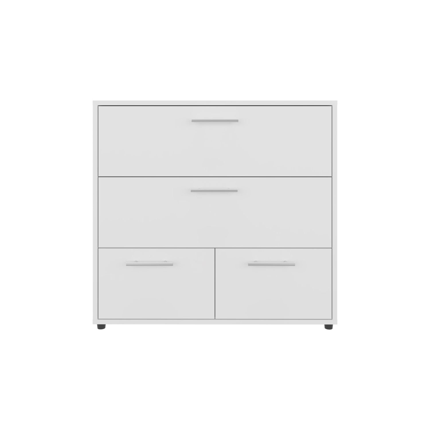 Alpine Four-Drawer Dresser with Clean Modern Styling