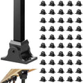 Adjustable Square Baluster Shoes for Sloped Staircases