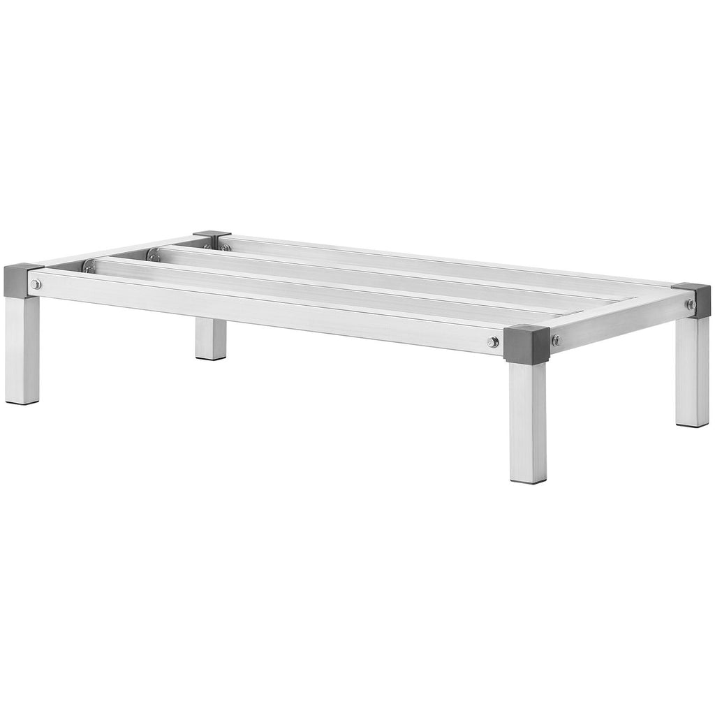 practical Aluminum Dunnage Rack for Commercial Kitchens and Garages