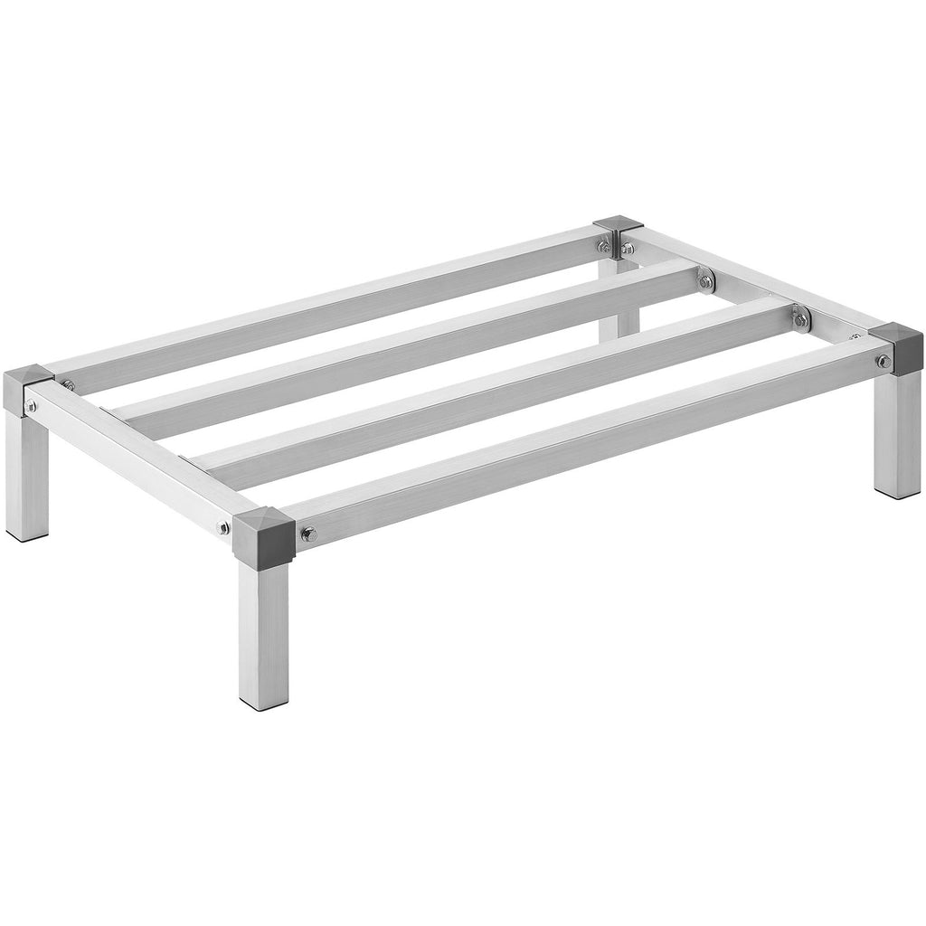 practical Aluminum Dunnage Rack for Commercial Kitchens and Garages
