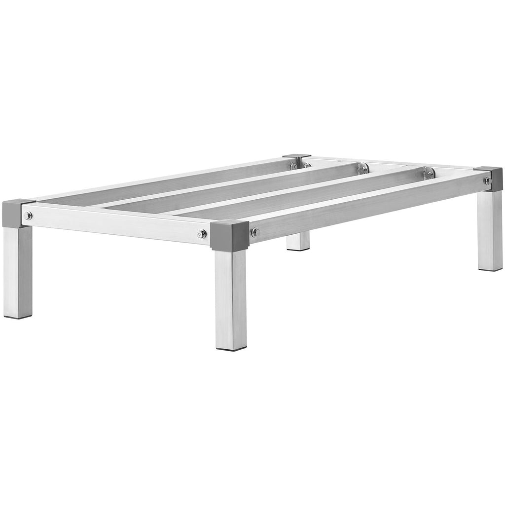 practical Aluminum Dunnage Rack for Commercial Kitchens and Garages
