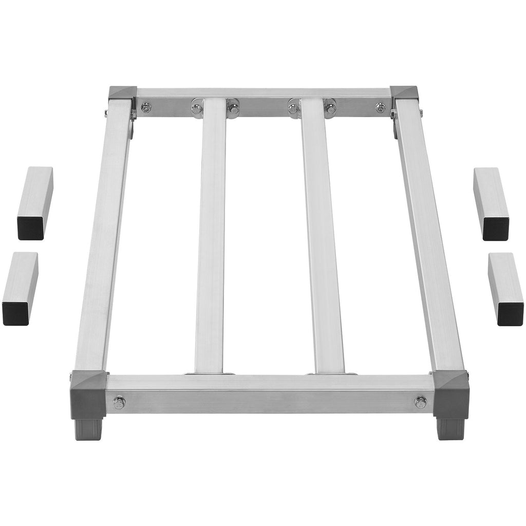 practical Aluminum Dunnage Rack for Commercial Kitchens and Garages