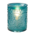 Amelia Teal Embossed Fragrance Warmer