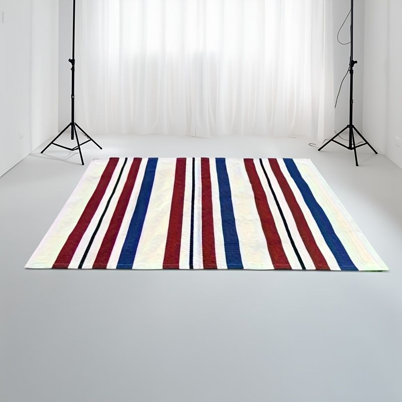 Patriotic American Flag Doormat for Front Door Decor - 24 inches x 16 inches