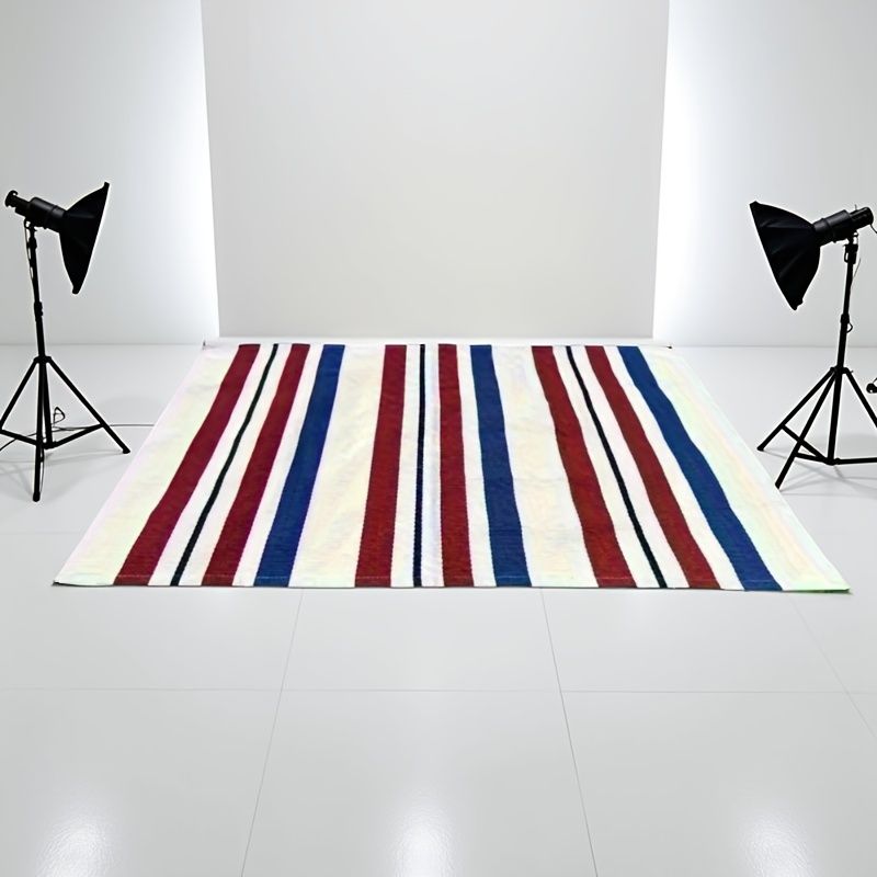 Patriotic American Flag Doormat for Front Door Decor