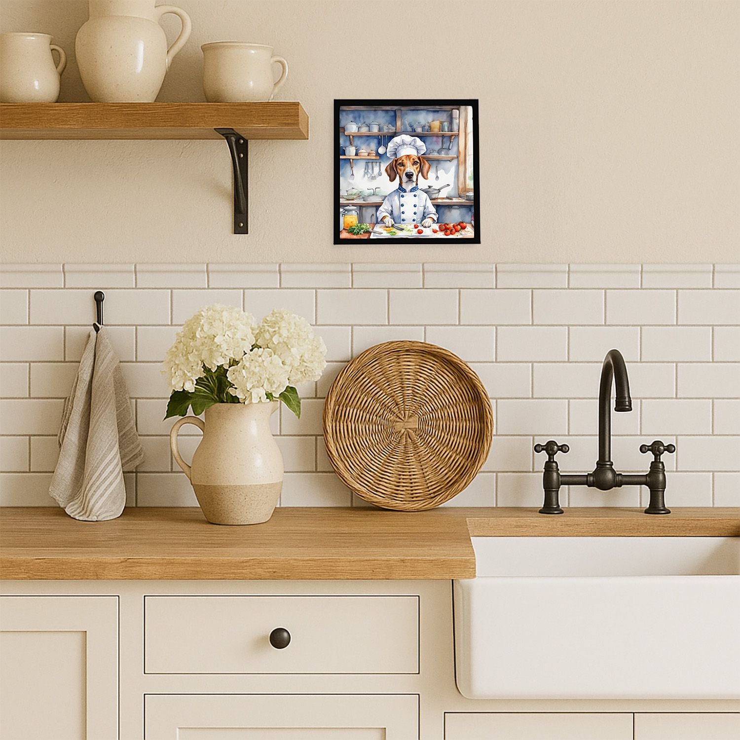 Sleek Metal Print Wall Art with Framed Edge, Ready to Hang