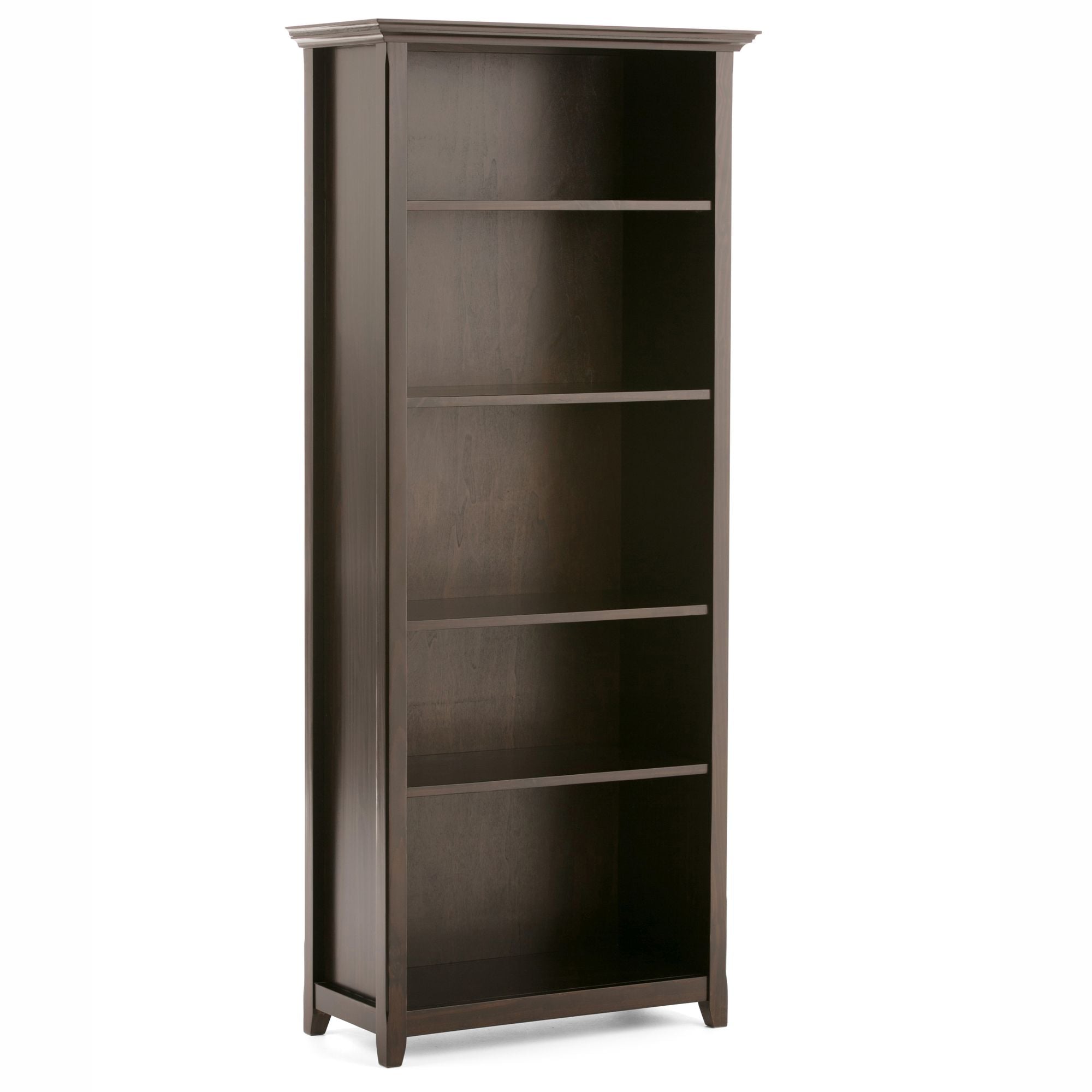 Amherst 5-Shelf Bookcase with Adjustable Shelves