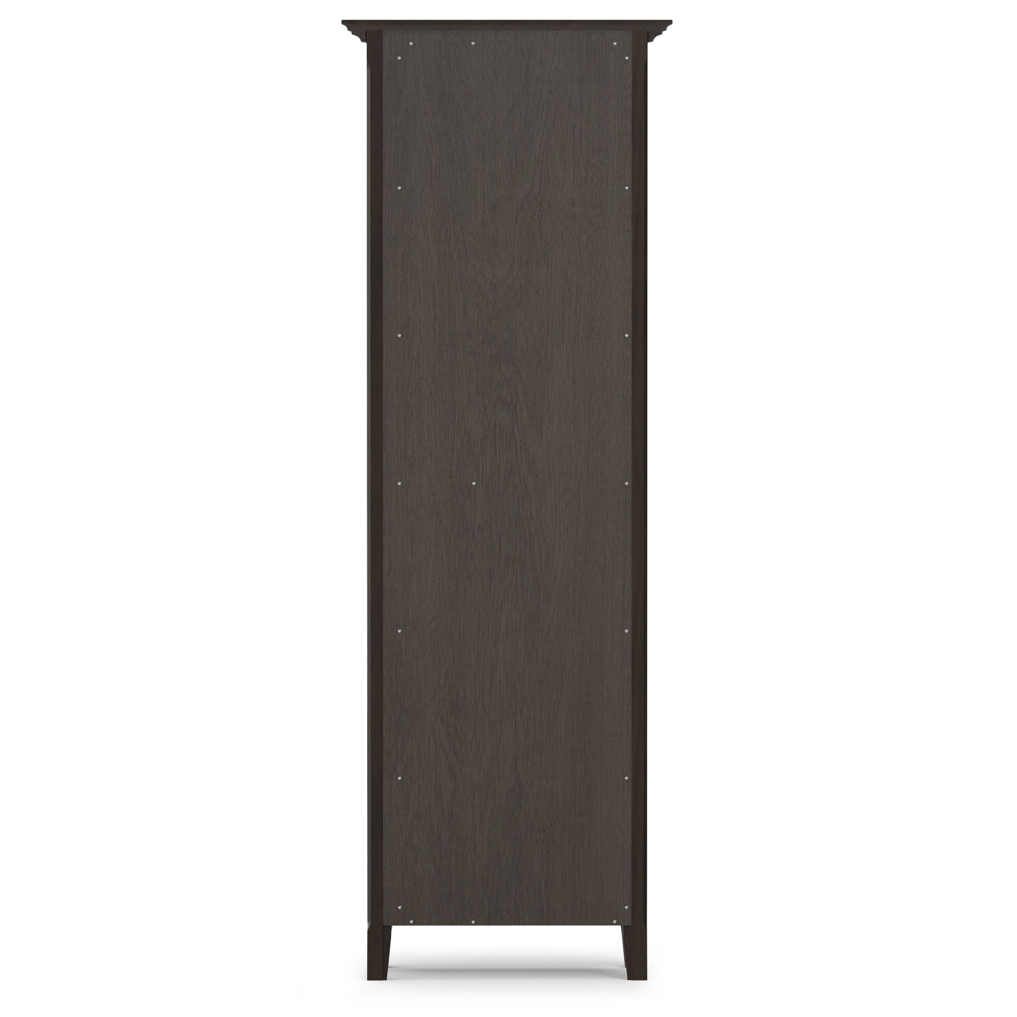 Amherst 24 Solid Wood 5 Shelf Bookcase in Hickory Brown