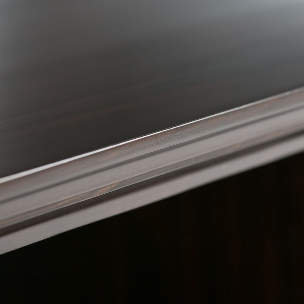 Amherst Eight-Cube Sofa Table in Hickory Brown
