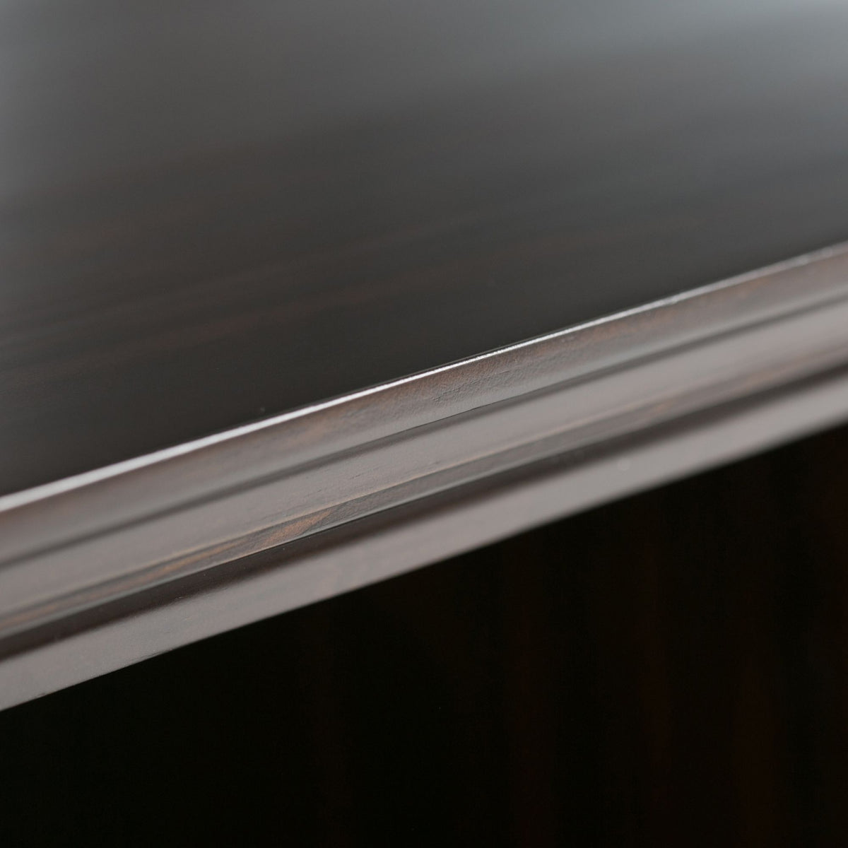 Amherst Eight-Cube Sofa Table in Hickory Brown