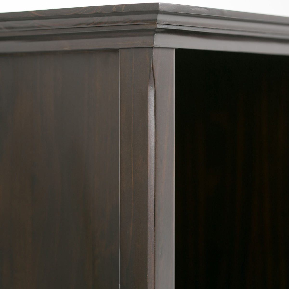 Amherst Eight-Cube Sofa Table in Hickory Brown