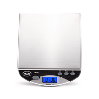 Compact Digital Bench Scale with Large Stainless Steel Platform and High-Precision Sensors