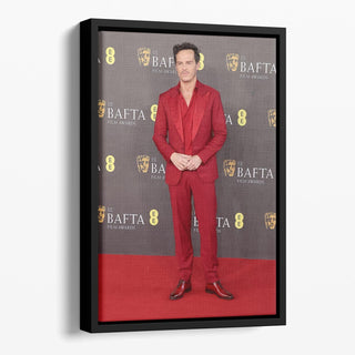 Andrew Scott at the Baftas Floating Framed Canvas
