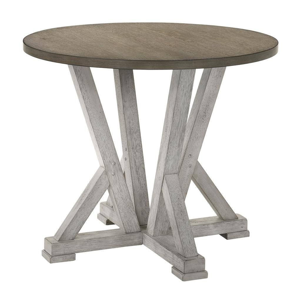 Two-Tone Farmhouse Counter-Height Dining Table
