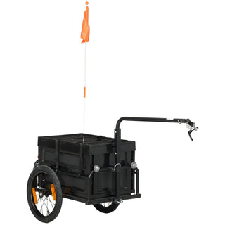 Adaptable Folding Bicycle Cargo Trailer