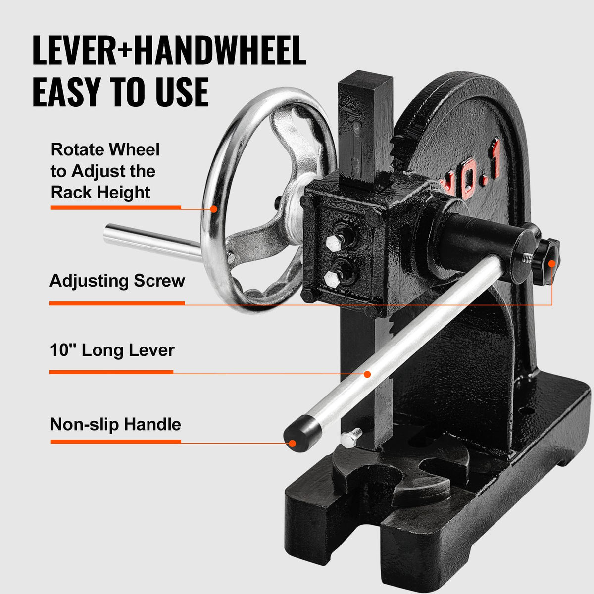Manual Desktop Arbor Press for Precision Workshop Tasks