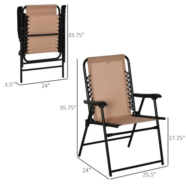 Relax Outdoors in Comfort with This Foldable Lounge Chair