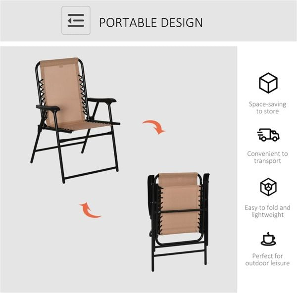 Relax Outdoors in Comfort with This Foldable Lounge Chair