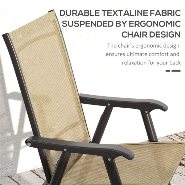 Outdoor Folding Chair Set – Lightweight Compact Camping Chairs