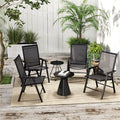 4-Pack Outdoor Folding Chairs for Camping and Events