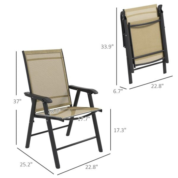 Outdoor Folding Chair Set – Lightweight Compact Camping Chairs