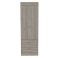 Tarento Light Gray Bedroom Armoire