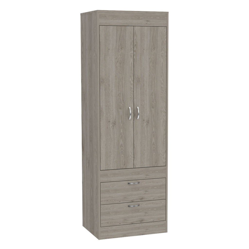 Tarento Light Gray Bedroom Armoire