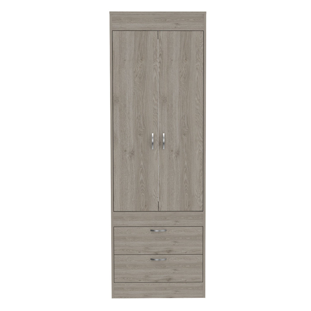 Tarento Light Gray Bedroom Armoire