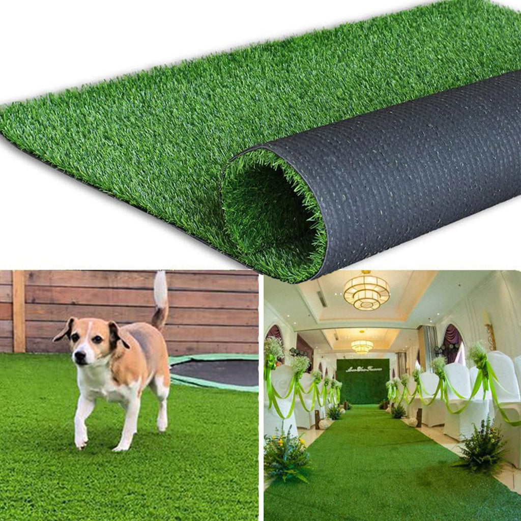 Artificial Grass Turf – 0.8 Fake Grass for Patio, Garden & Yard