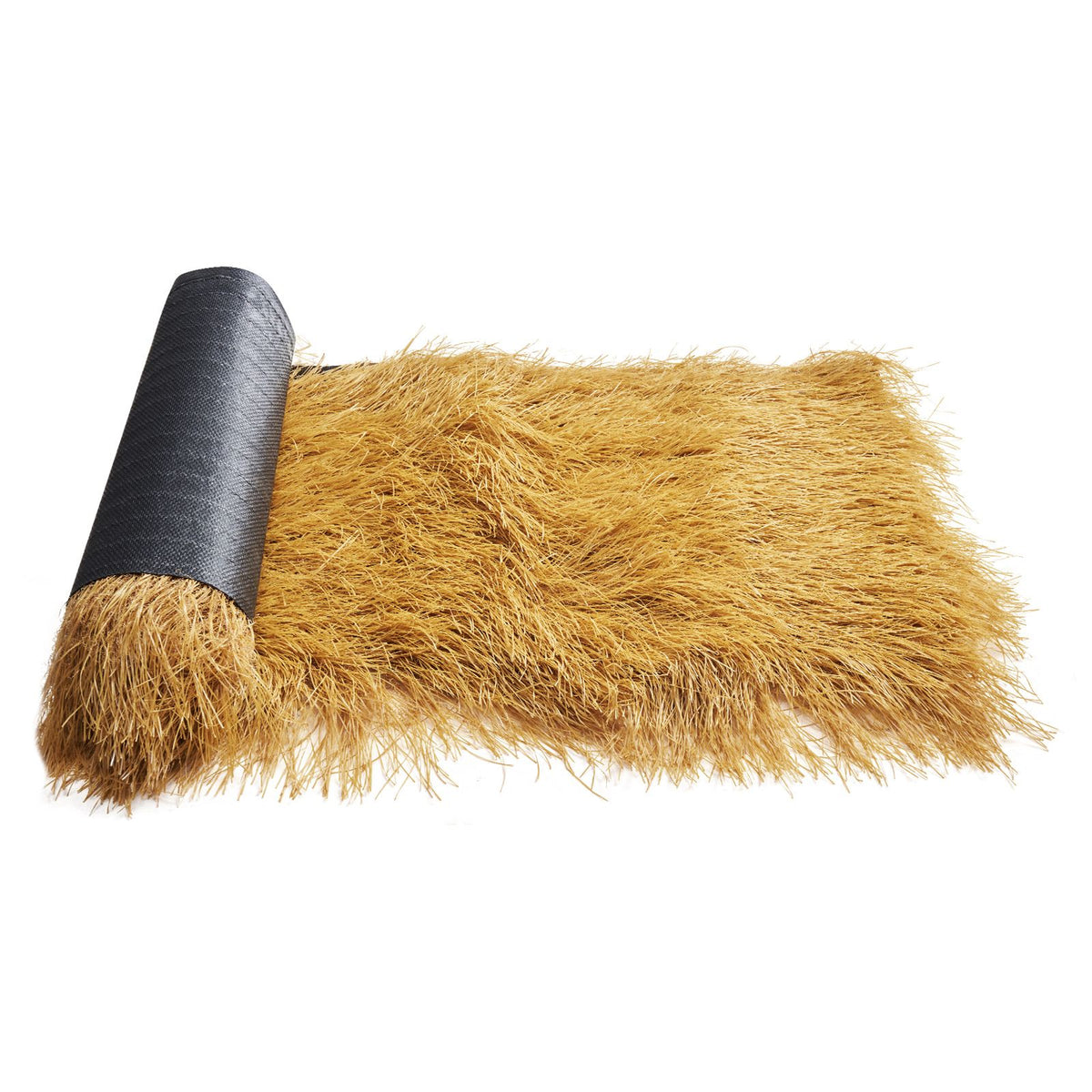 Lifelike Artificial Thatch Roofing Roll for Tropical Decor