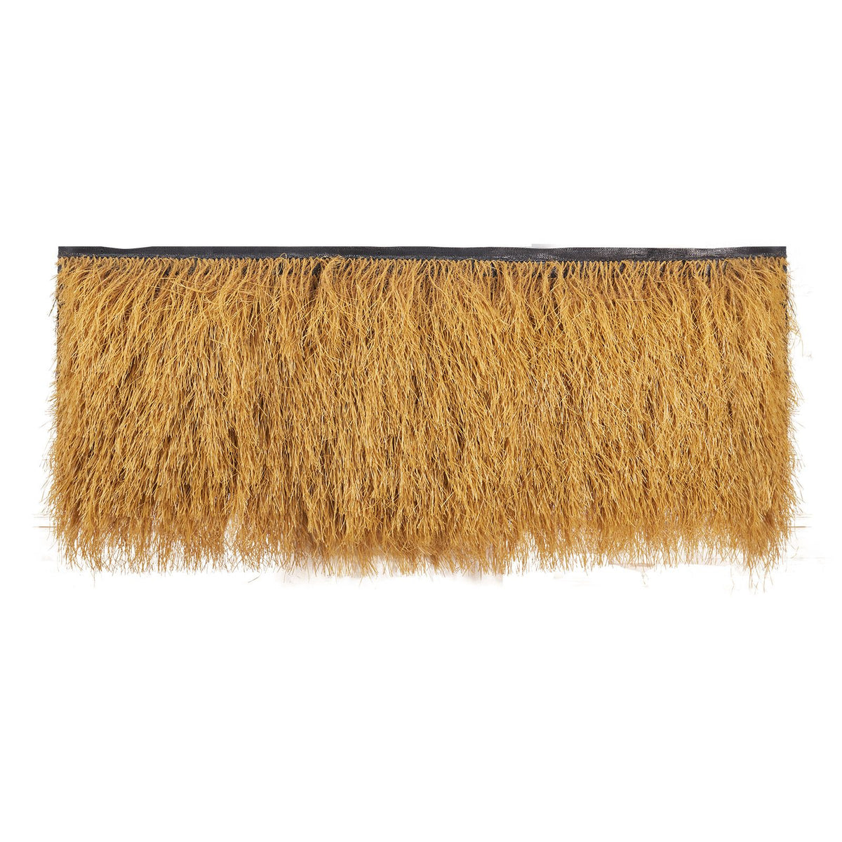 Lifelike Artificial Thatch Roofing Roll for Tropical Decor