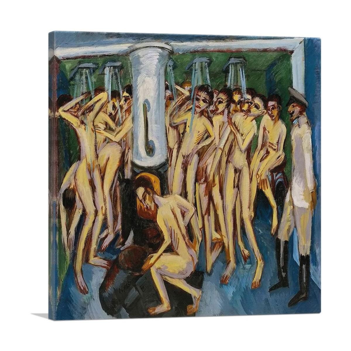 Artillerymen in the Shower 1915
