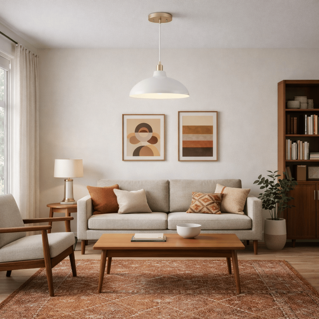 Astral Single Light Pendant Lamp – Elegant Lighting for Entrance & Kitchen Island