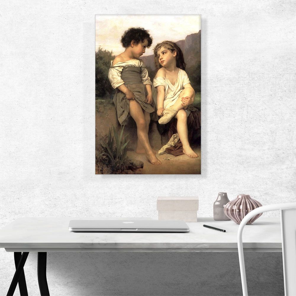 At the Edge of the Brook Wall Art